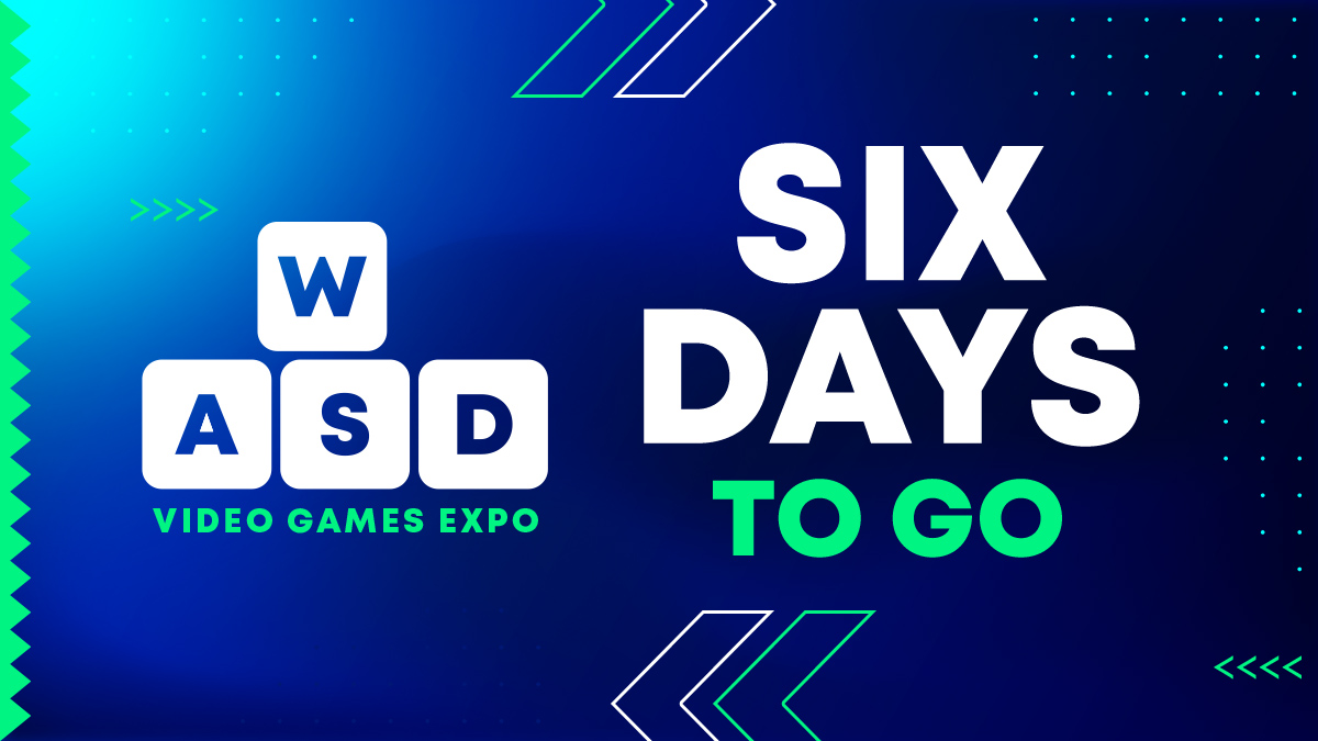 We're not fooling, it's only SIX days to go until #WASD 🤪

🎮 Play over 100 different games
🗣️ Watch panels &amp; talks
👍 Get careers advice from industry folk
🎲 Enjoy tabletop games

📆 7th-9th April

Don't miss out ➡️ wasdlive.com