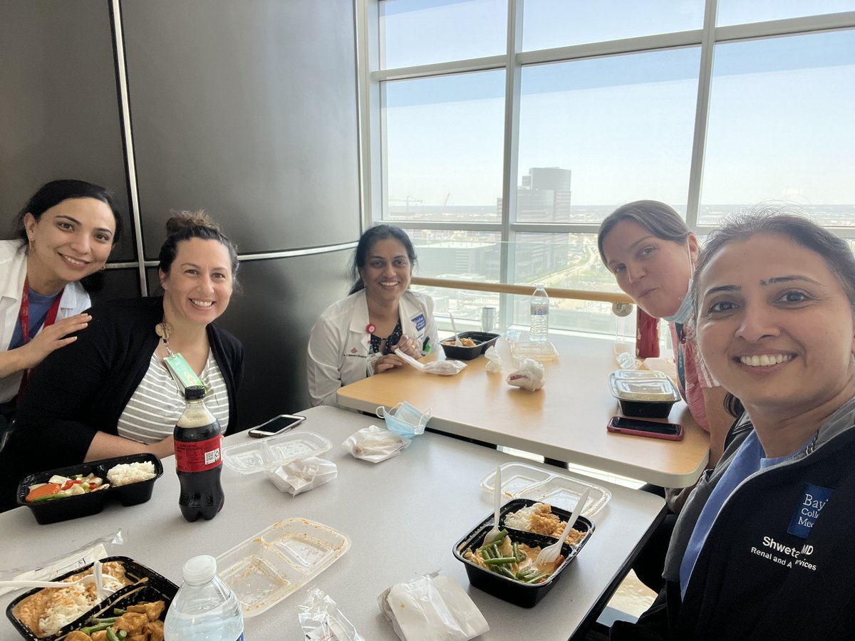 Shweta Shah M.D; FASN (@nefron1310) on Twitter photo Lunch getaway with my besties at work!
Lovely view from <a href="/TexasChildrens/">Texas Children's</a> !
#WorkLifeBalance
#wellness
<a href="/womeninnephro/">Women In Nephrology</a> <a href="/BCMPedsRenal/">BCM Pediatric Renal Fellowship</a> Lunch getaway with my besties at work!
Lovely view from <a href="/TexasChildrens/">Texas Children's</a> !
#WorkLifeBalance
#wellness
<a href="/womeninnephro/">Women In Nephrology</a> <a href="/BCMPedsRenal/">BCM Pediatric Renal Fellowship</a>