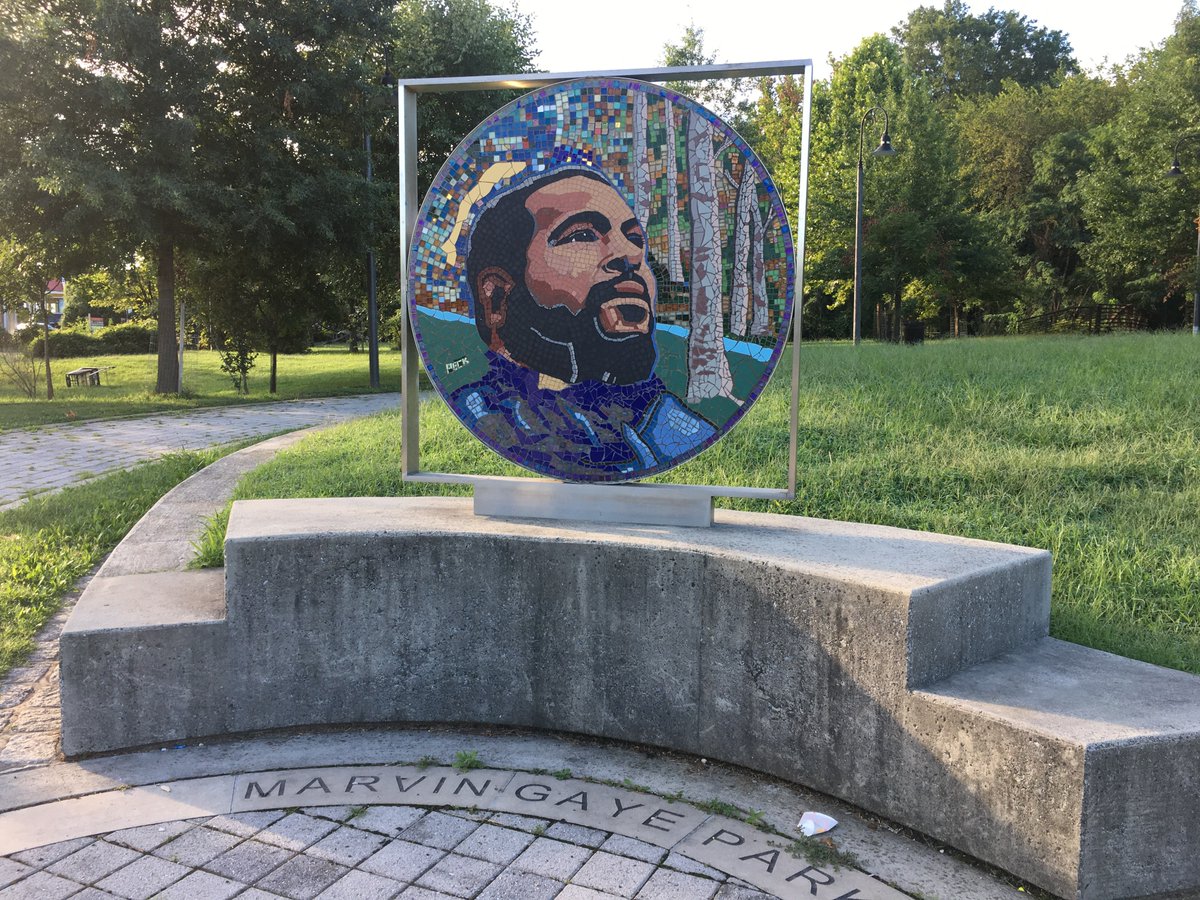 Happy birthday Marvin Gaye! Marvin Gaye Trail is a great place to walk and explore today, and year-round! #ward7 @DDOTDC @DCDPR