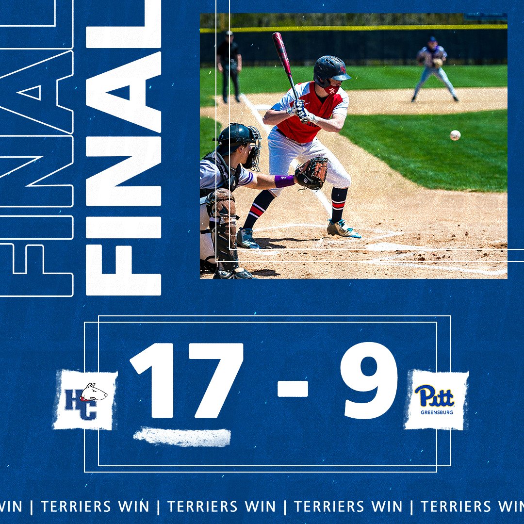 For the fourth time this season <a href="/Hiram_Baseball/">Hiram Baseball</a> reaches double figures!!!

The Terriers score 17 runs in a midweek victory over Pitt-Greensburg!

#TerrierNation | #d3base | #RingIT🔔