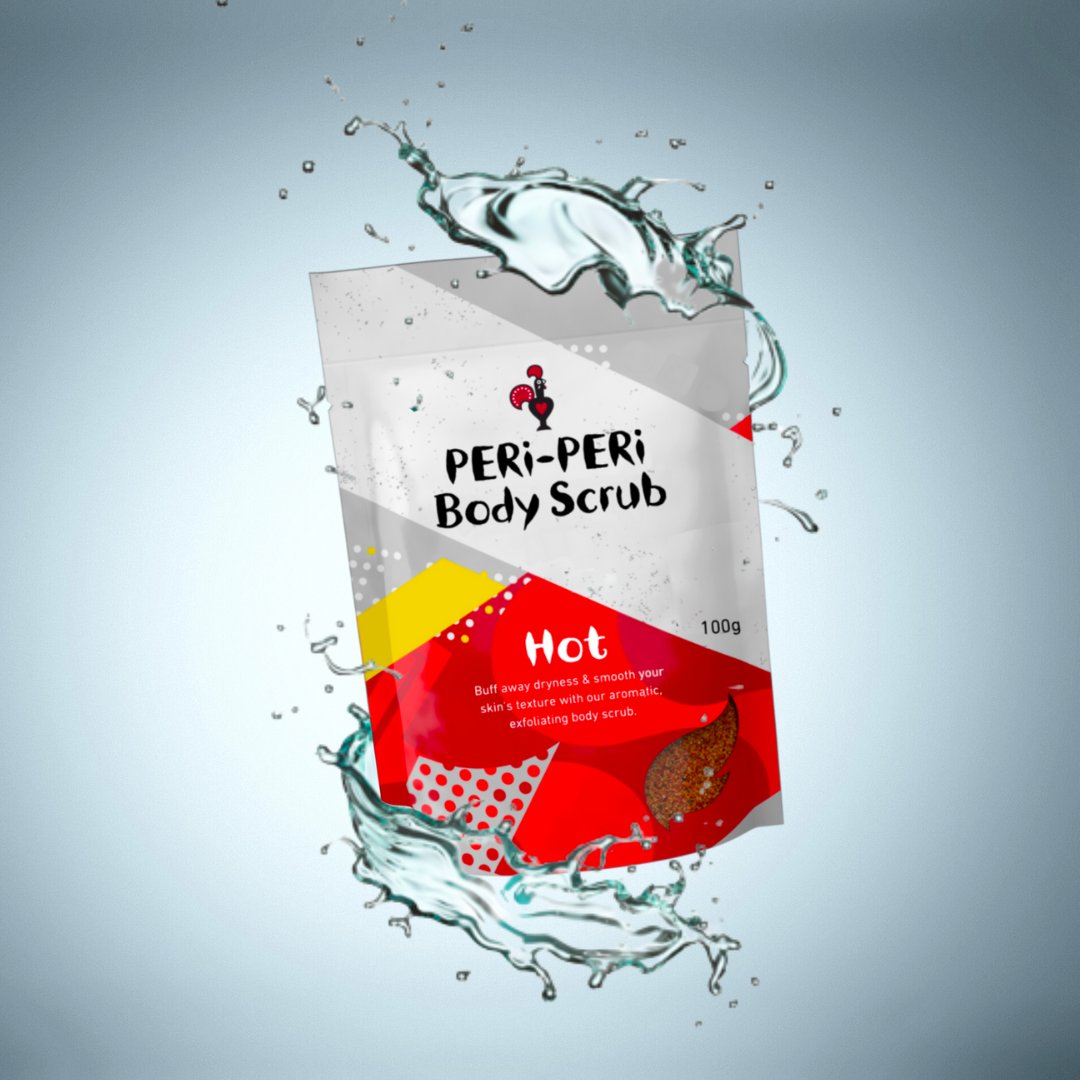 NandosAUS's tweet photo. 🔥 Introducing our PERi-PERi Hot and Lemon &amp; Herb Body Scrub! 🔥 Buff away dryness &amp; smooth your skin's texture with our aromatic, exfoliating body scrub. Shop now via the link ➡️ https://t.co/1tOFK7vSQY https://t.co/li0kZyLetF