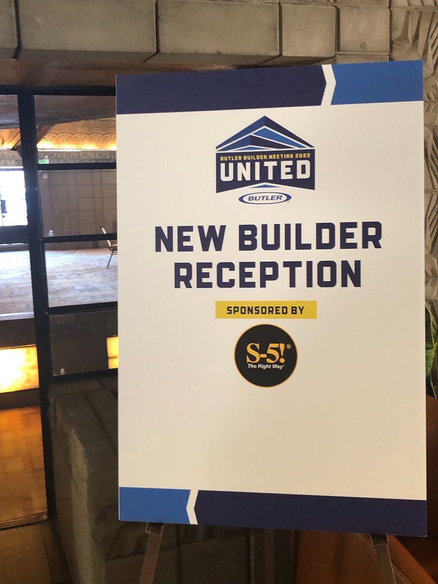S5_Attachments's tweet photo. This year's #ButlerBuilderMeeting2022 in #Phoenix, AZ! We were proud to sponsor the New Builder Reception. @butlerbuildings #butlerbuildings #butlermanufacturing #butlerbuildermeeting2022 #butlermfg #phoenix #arizona https://t.co/Sq8AKPJaE2