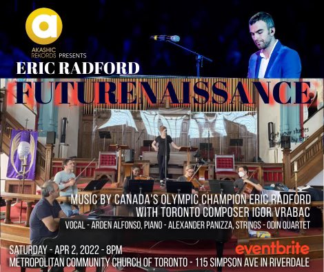 2 days left! Join me April 2nd at the Metropolitan Community Church in Toronto for an intimate evening of beautiful music. Tickets at eventbrite.ca/e/futurenaissa…