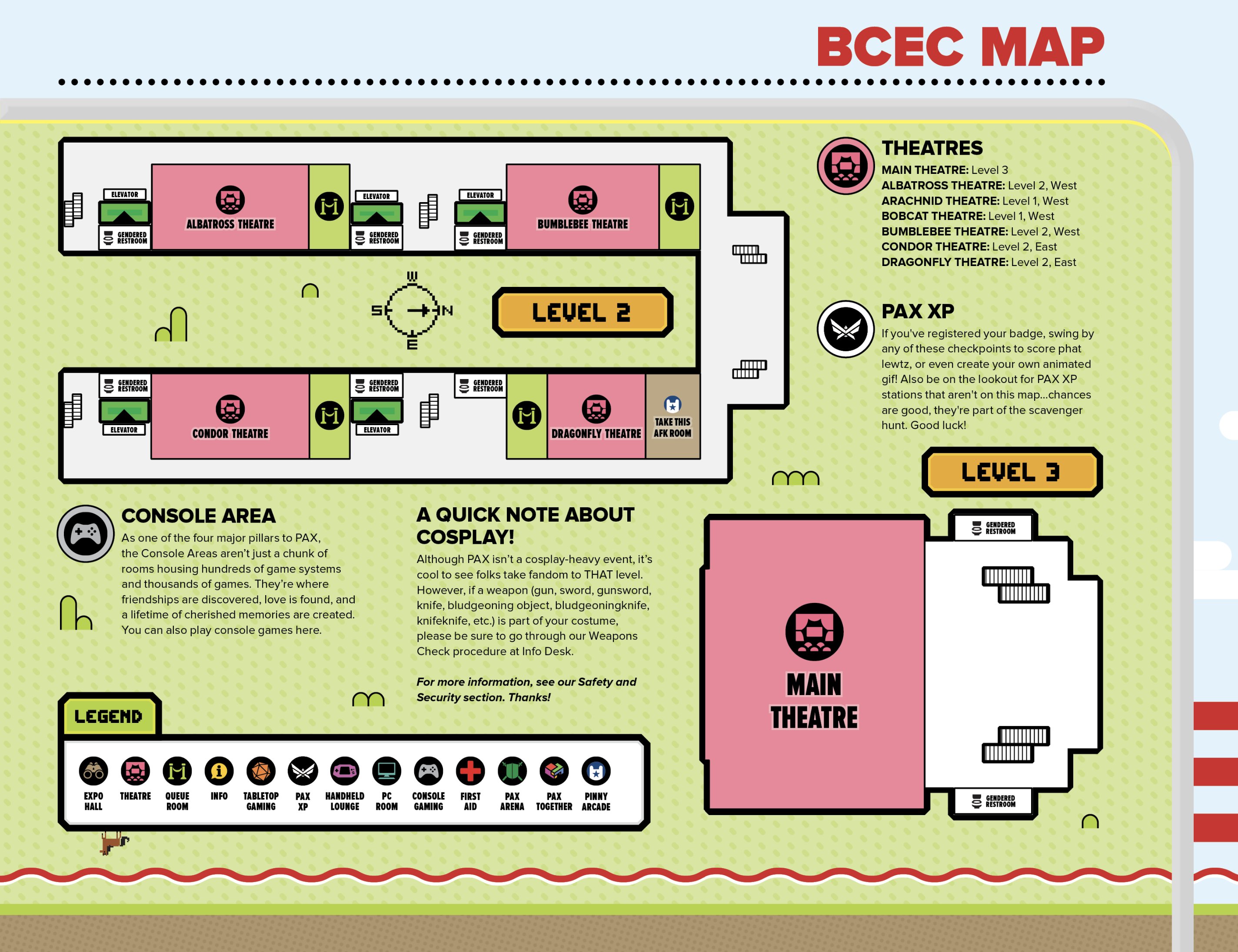 PAX East 2024 On X Here's That PAXEast 2019 One Page Map!, 46 OFF