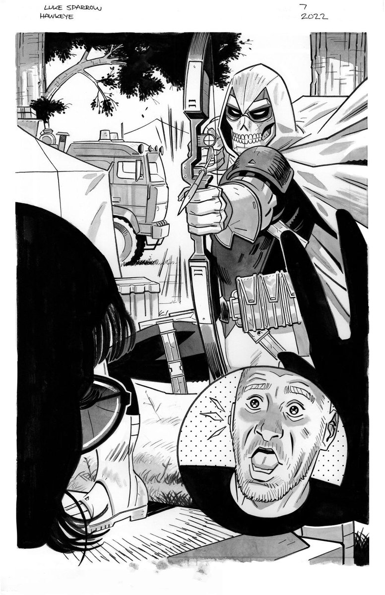lukesparrowart's tweet photo. New Sampels 2/2
#Marvel
#Hawkeye
#KateBishop
#Sequentialart
#comicsamples https://t.co/wBxPVEAe5d