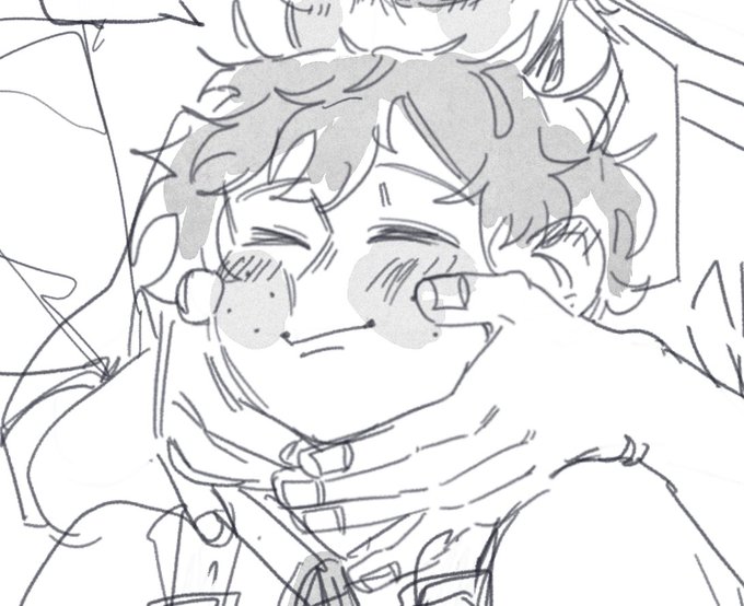 i really love drawing mido with his cheeks squished 😔🤲 
It's the little things that keep me going 