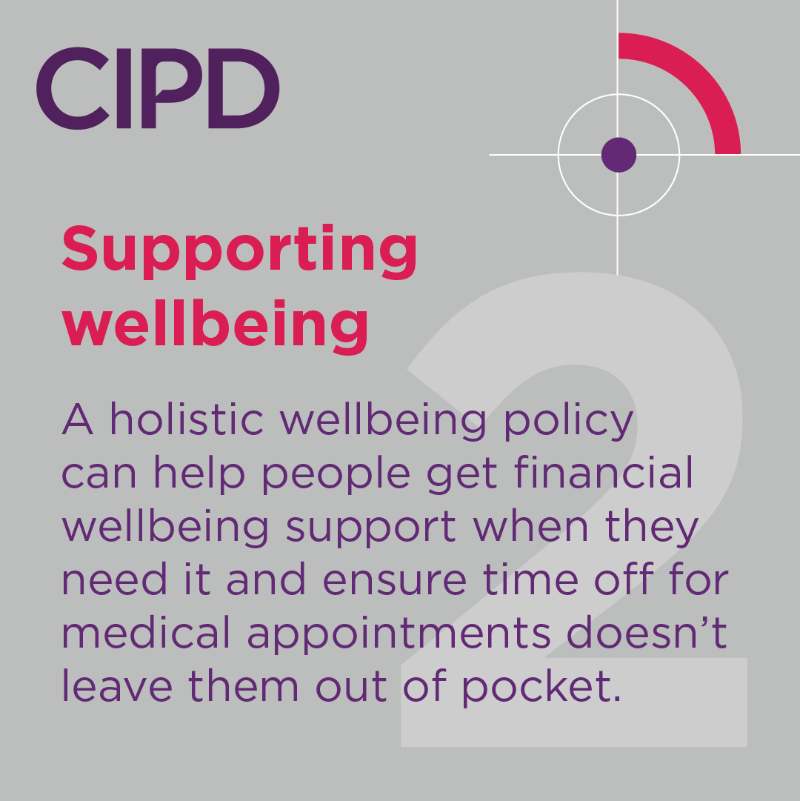 CIPD's tweet photo. News of the UK #CostOfLivingCrisis has dominated headlines and with 1 in 8 workers already classed as living in poverty, many people will be feeling the squeeze like never before. @katie_jacobs #InWorkPoverty #FinancialWellbeing