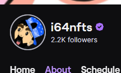 i64StudioNFTs's tweet photo. After 6 years
Outside the birth of my kids this is the most emotional moment of my life lmao
I have grinded YEARS for this
#NFTs changed my life in ways I could never explain
Tomorrow = the 1st official #twitchpartner stream ft @DaturiansNFT 
#64ARMY #NFTCommunity
TYSFM 💙🚀#NFT https://t.co/AkBCu59zs9