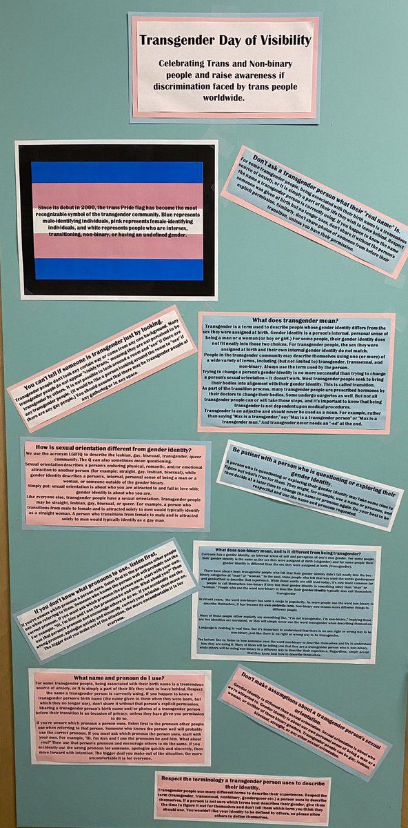 Today is Transgender Day of Visibility. With knowledge there is hope to create inclusivity, compassion, and community. #killeenstrong <a href="/BabyBoi1977/">Daniel Dawson</a> <a href="/keren_gorg/">Keren Gorglione</a> <a href="/garland_haynes/">Garland Haynes</a> <a href="/moraleskeesha1/">Keesha Morales</a> <a href="/a_gomezhd/">a.gomez</a> <a href="/jaimee_weghorst/">Jaimee Weghorst</a> <a href="/ECook1225/">Eric Cook</a>
