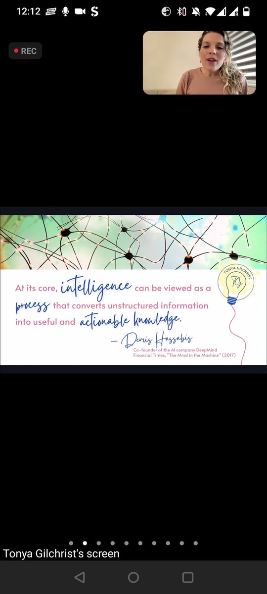 Shailjajdatt's tweet image. Glad I stayed awake to listen to my friend @Mrs_Gilchrist. Affirmed by beliefs abt Knowledge &amp;amp; concepts. I love the way you always leave me with something new. Going to review the POI through the lens of actionable knowledge. Thank you @NancyinLux1 &amp;amp; John for hosting it #ISLLoft