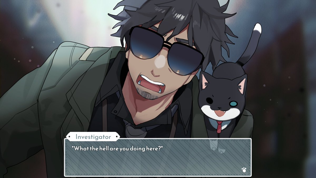 Jin_GinGin's tweet photo. Finally gathered enough to say that I'm starting a visual novel project!
A story full of cats and boys, go around and talk with them while you steal their cats- uh I mean steal their hearts :) https://t.co/Fhwl3JMF8U