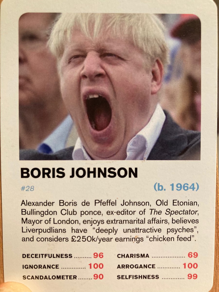 <a href="/GOV2UK/">🏛️GOV2.UK</a> Unfit for office. We were warned! #JohnsonOut67