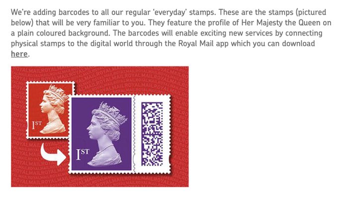 VictoriaCoren's tweet photo. THIS IS AWFUL! And so self-destructive, like those poor people who have to stand at supermarket checkouts teaching shoppers to use the self service till, and the year I had to tell Only Connect viewers to “play along online at the same time”. Resist your own demise, @RoyalMail! https://t.co/6qqXMaPYoL