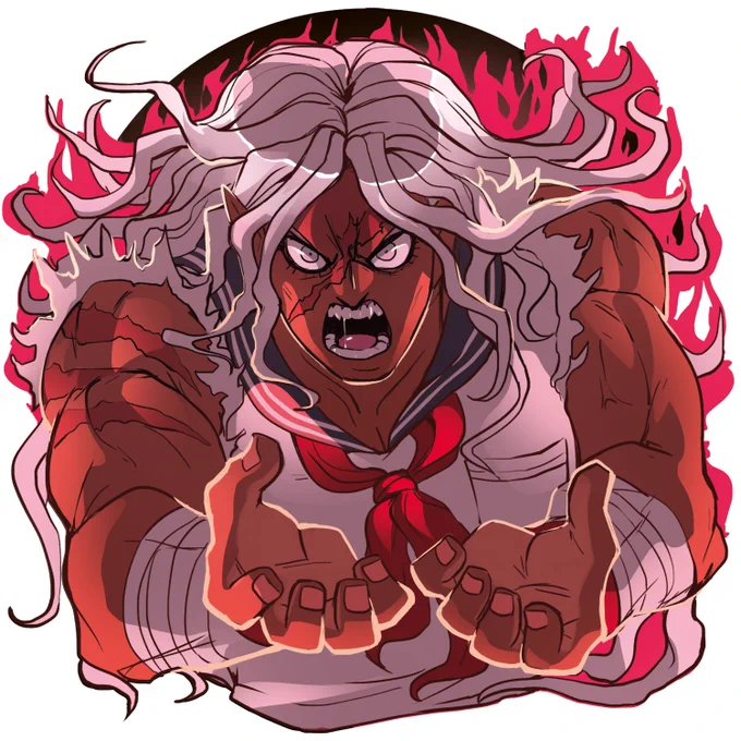 The Queen.....

👊Sakura Ogami🌸

The last double-sided charm for this con's batch!! I really hope you like it!! 💖 