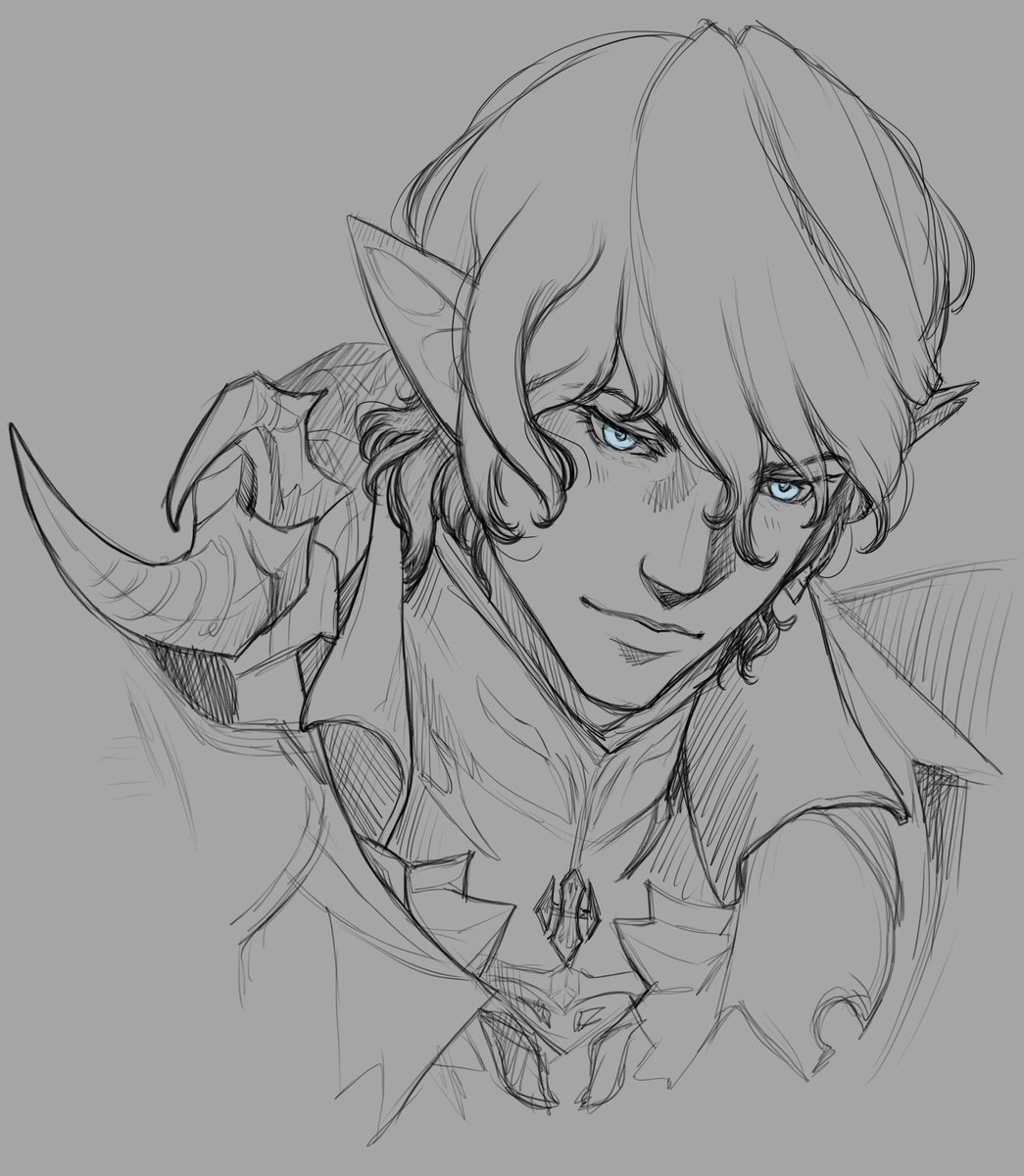 He gets me every time with those bedroom eyes 😍

#FINALFANTASYXIVOnline #finalfantasyxiv #FFXIV #FFXIVART #siraymeric #Aymeric #fanart #hessohot #ugh