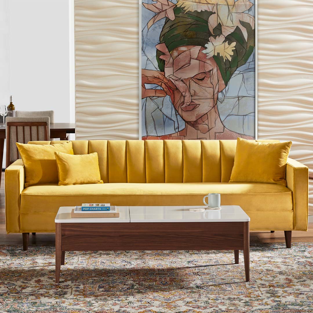 ScanDesigns1963's tweet photo. We love this channel-backed design for the sense of mid-century charm it brings the Delphine. #scandinaviandesigns #interiordesign #interiors #furniture #furnituredesign #scandistyle https://t.co/P3axdd5IMh