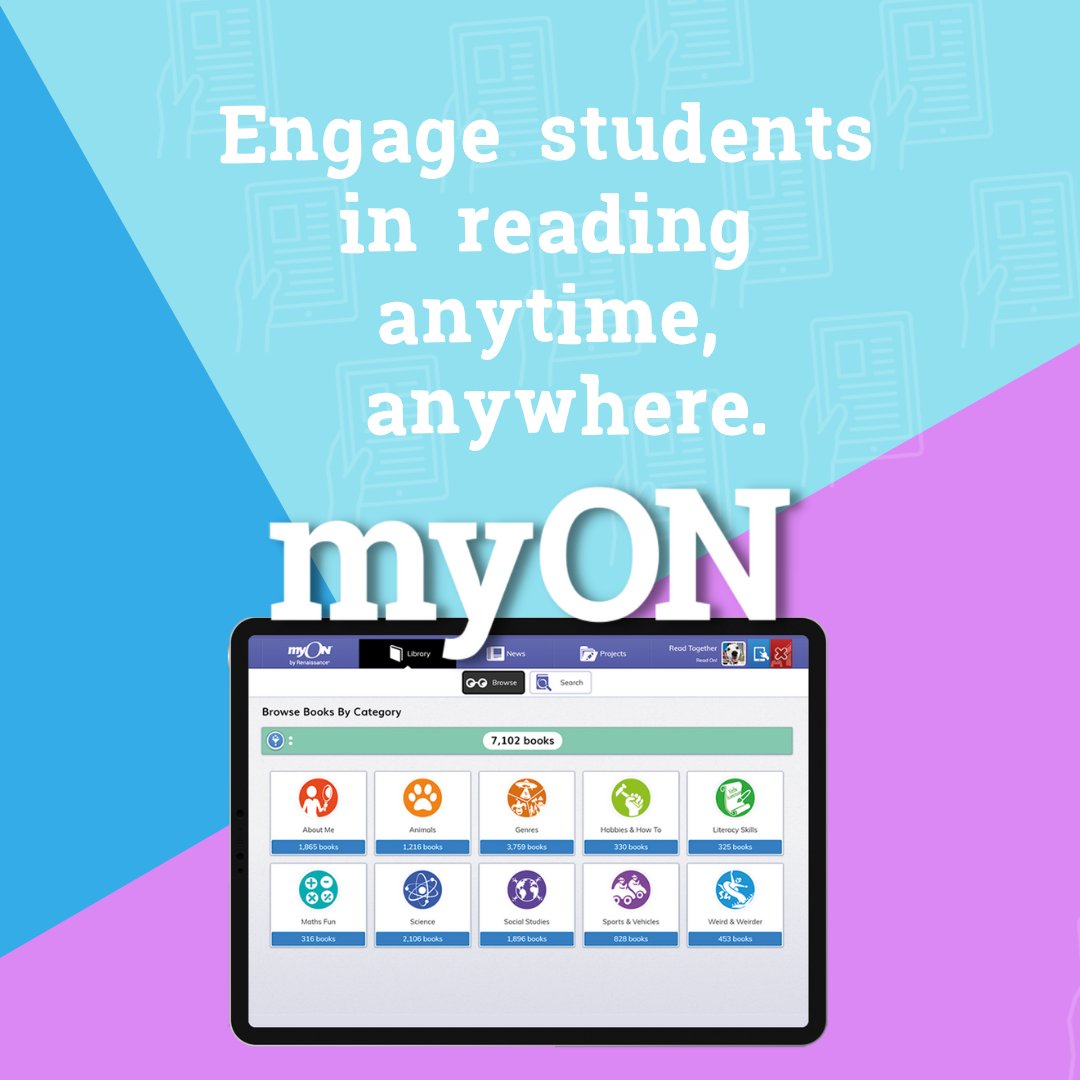 When a student finds that “just-right” read, magic happens and a love of reading is born. Give students more opportunities to discover their next great read with a vast collection of fiction, nonfiction, and news on myON