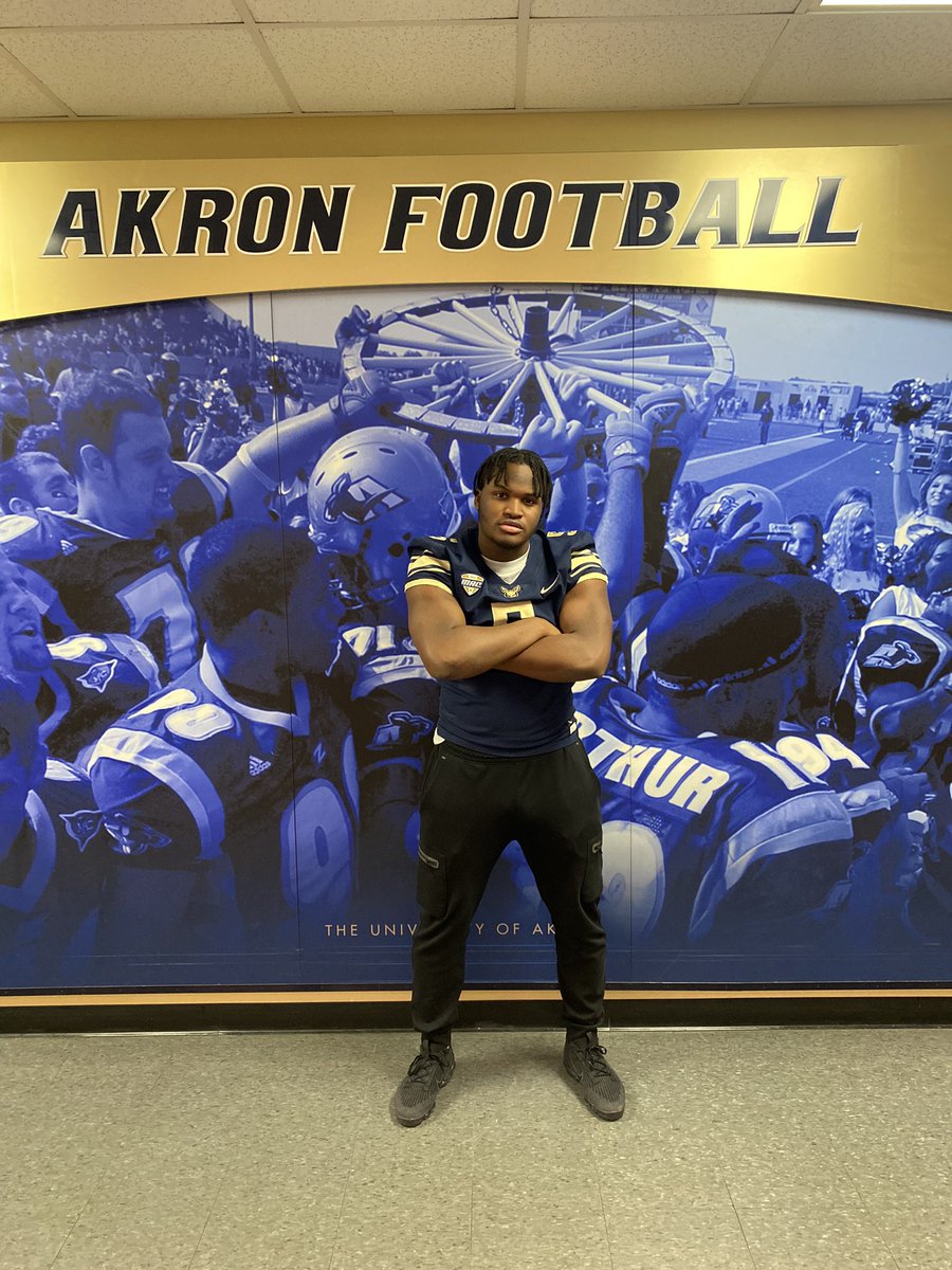 Had a great visit at Akron University loved the energy <a href="/ZipsFB/">Akron Football</a> #goZips
