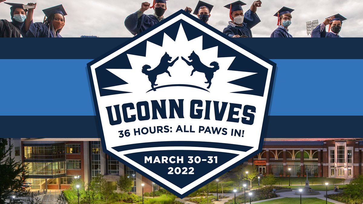 WOW! In the last 36 hours, we've come together to support the University we love, truly showing the strength of #UConnNation.

We're still tallying the final results for #UConnGives but for now, we can absolutely say #ThankYouUConnNation 💙❤️