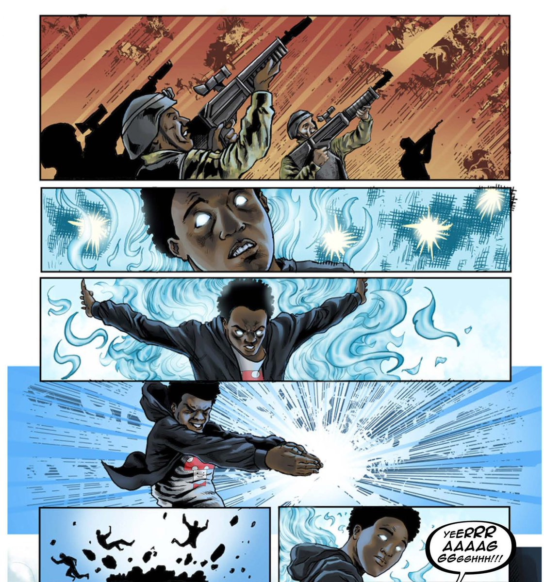 BardOfTheHunt's tweet image. ❝Look yall. . I'm just a dude.❞ Or so he thought.