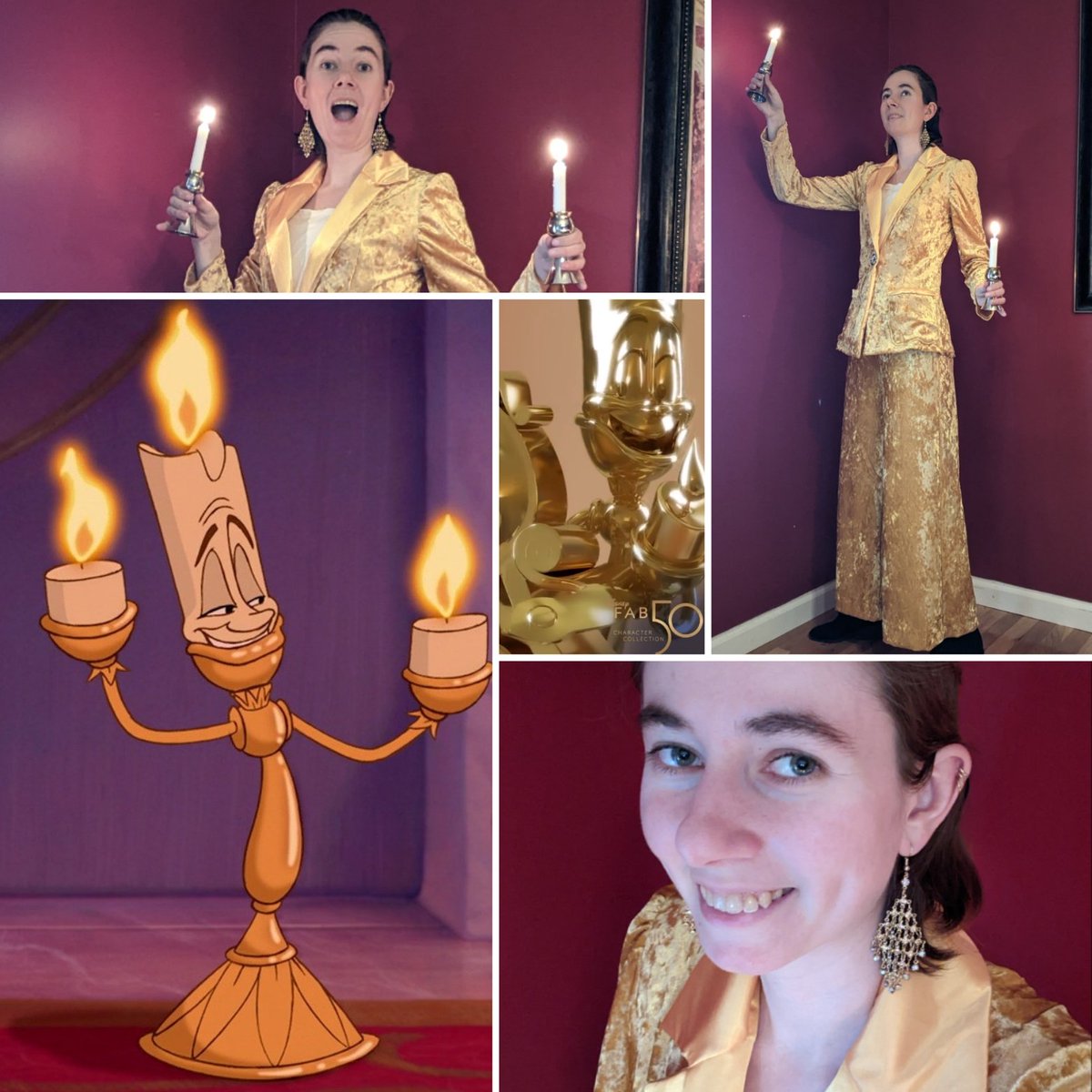 got_tori's tweet photo. The character I picked was #Lumiere from #BeautyAndTheBeast!

#Disneybound #Disneybounding #DisneyboundChallenge https://t.co/BtzqxUPMB9