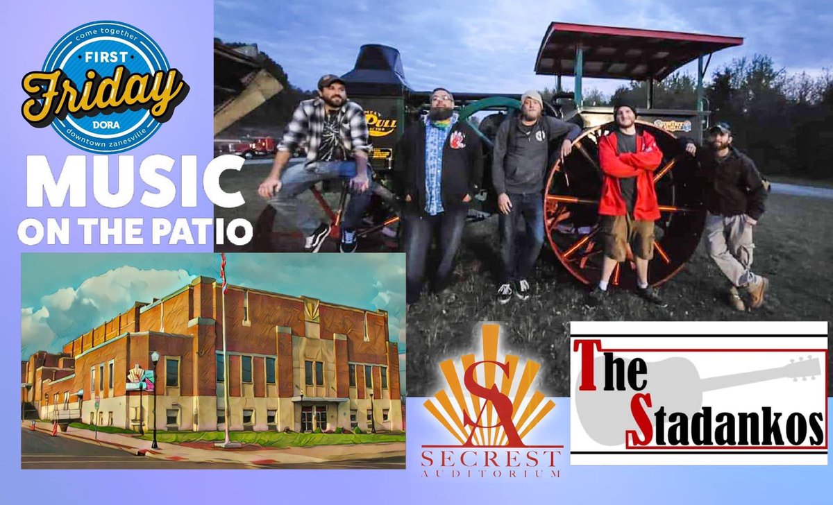 Live music…Free admission to the lower level of Secrest Auditorium 6-8 PM on 4/1/22. SecrestAuditorium.com