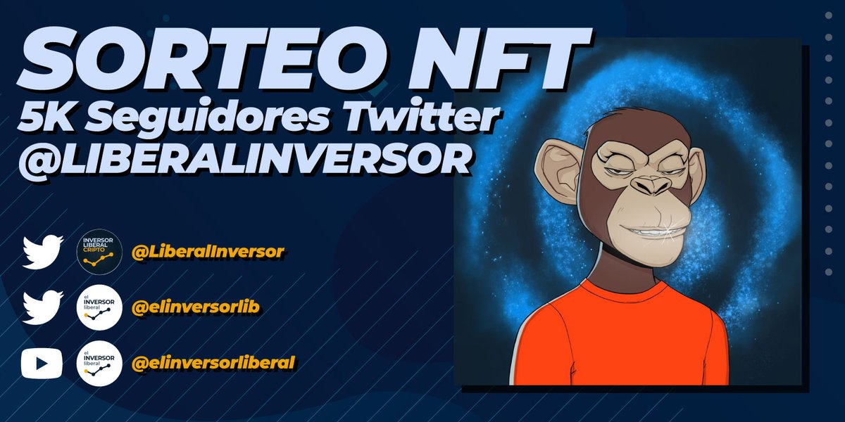 El Inversor Liberal (@liberalinversor) on Twitter photo 🚨SORTEO POR LOS 5.000 SEGUIDORES🚨
Sorteo de un #NFT de <a href="/oasisapes/">Oasis Apes- SOLD OUT!</a> de la red de <a href="/OasisProtocol/">Oasis</a>. Valor actual 250 $ROSE y mucho futuro.
¿Requisitos?
- Seguir a <a href="/LiberalInversor/">El Inversor Liberal</a> y <a href="/elinversorlib/">El Inversor Liberal</a>
- Suscribirse a @elinversorliberal en Youtube🛑
- Like❤️ y RT🔁
¡Os lo merecéis!🍻 🚨SORTEO POR LOS 5.000 SEGUIDORES🚨
Sorteo de un #NFT de <a href="/oasisapes/">Oasis Apes- SOLD OUT!</a> de la red de <a href="/OasisProtocol/">Oasis</a>. Valor actual 250 $ROSE y mucho futuro.
¿Requisitos?
- Seguir a <a href="/LiberalInversor/">El Inversor Liberal</a> y <a href="/elinversorlib/">El Inversor Liberal</a>
- Suscribirse a @elinversorliberal en Youtube🛑
- Like❤️ y RT🔁
¡Os lo merecéis!🍻