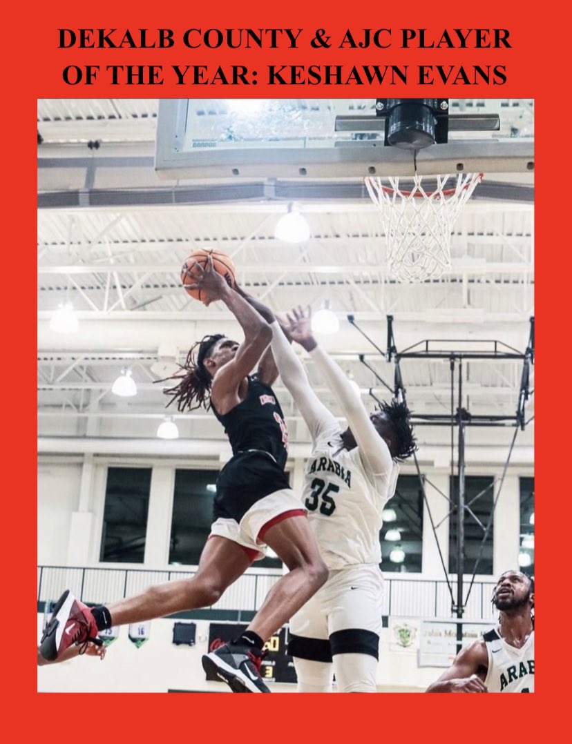 hills_druid's tweet photo. Congratulations to @KeshawnEvans4 on being selected DEKALB COUNTY &amp; AJC PLAYER OF THE YEAR! Heart &amp; soul of our program! So many unseen hours lead to this! @KyleSandy355 @RYZEHoops @Dre_IsReloaded @TMarkwith14 @JHillsman @GemsHoops @BracketSage @OntheRadarHoops @HoopSeenGA https://t.co/garksa4rVi