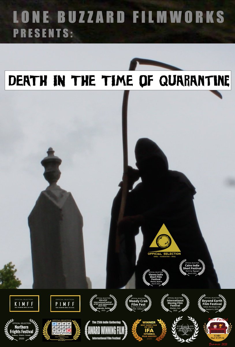 International Museum and Film Director, Logan Fry (@lonebuzzardfilm) on Twitter photo Submitted "Death in the Time of Quarantine" to <a href="/deepfocusff/">Deep Focus Film Festival</a> in Brooklyn📹By mistake I submitted two other films🧠Yes, I've lost a lot a brain power to covid, but then again, most of my films since 2020 have been about the pandemic⚰️It's been a curse and a blessing🪦 Submitted "Death in the Time of Quarantine" to <a href="/deepfocusff/">Deep Focus Film Festival</a> in Brooklyn📹By mistake I submitted two other films🧠Yes, I've lost a lot a brain power to covid, but then again, most of my films since 2020 have been about the pandemic⚰️It's been a curse and a blessing🪦