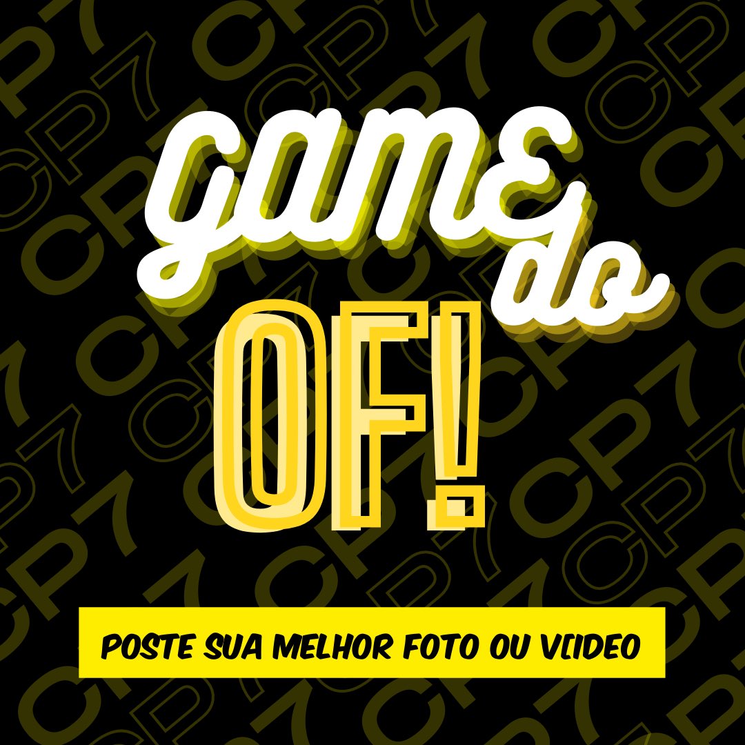 📸 | GAME DO OF

Hoje é o famoso dia de TBT e queremos ver a carinha de vocês, então, posta uma foto sua ou vídeo que vamos dar rt.