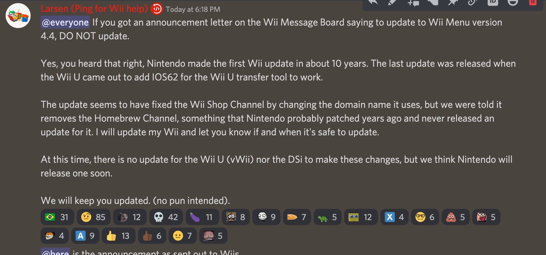 vertaling Adverteerder Wanten RiiConnect24 on Twitter: "DO NOT UPDATE YOUR WII TO VERSION 4.4 https://t.co/mZn7B9OMAg" / Twitter vertaling Adverteerder Wanten RiiConnect24 on Twitter: "DO NOT UPDATE YOUR WII TO VERSION 4.4 https://t.co/mZn7B9OMAg" / Twitter
