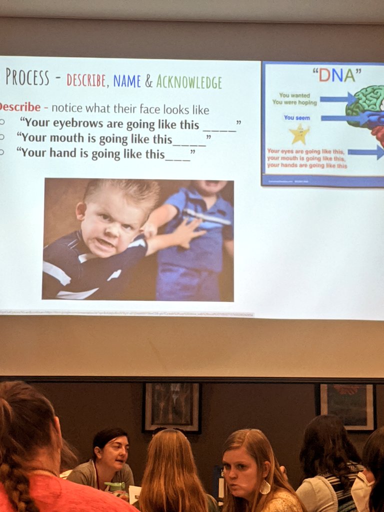 Pre-K and K teachers learned about preventing, addressing and transforming challenging behavior. Shifting our focus from seeing attention seeking behavior to connection seeking  behavior.#ecefcps