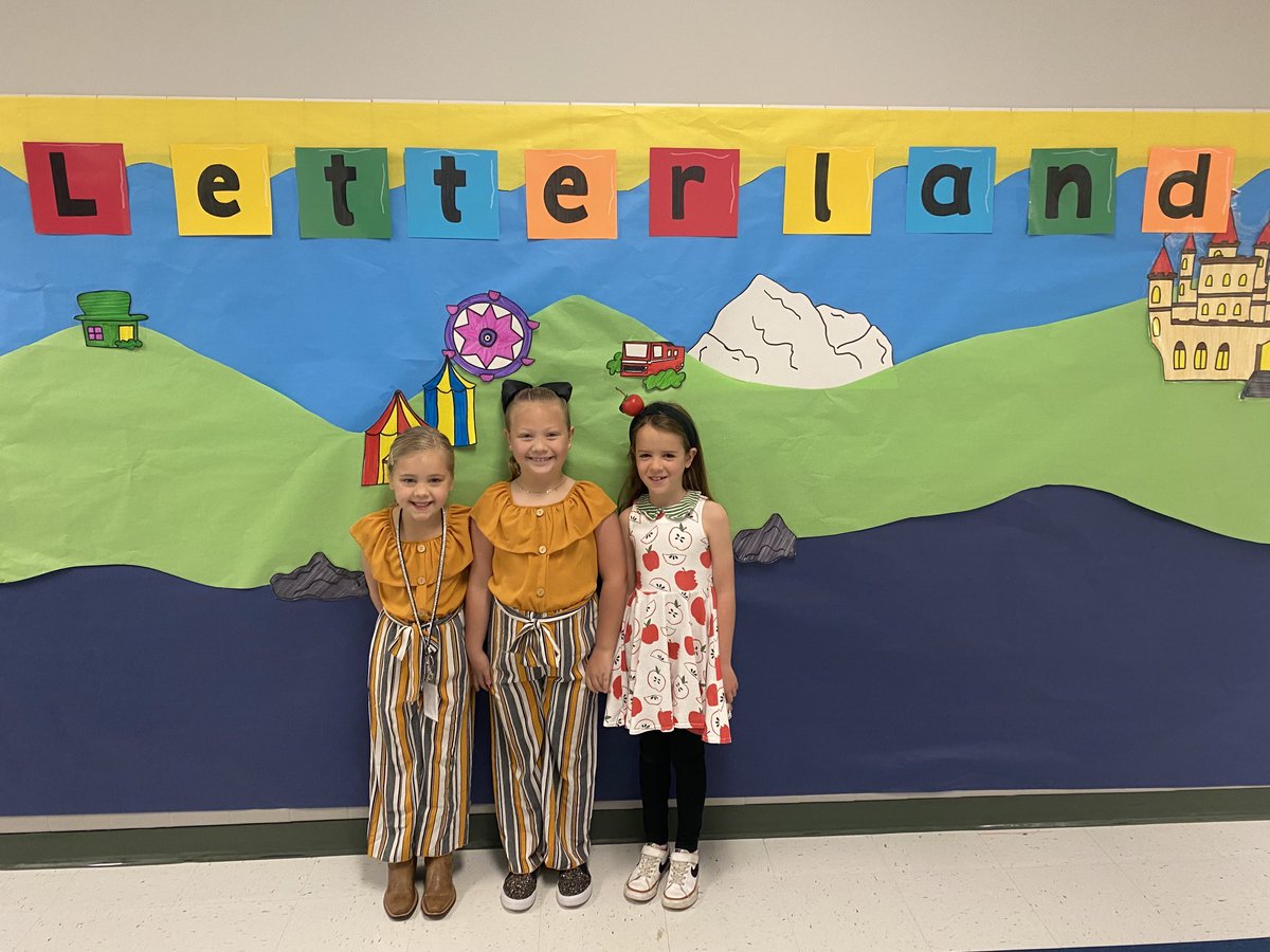 WLES_PE's tweet photo. What a fun filled day it was seeing all of our students dressed up as their favorite letterland character. @WillisLaneES #KISDletterlandDay https://t.co/UeqEAuQg7O