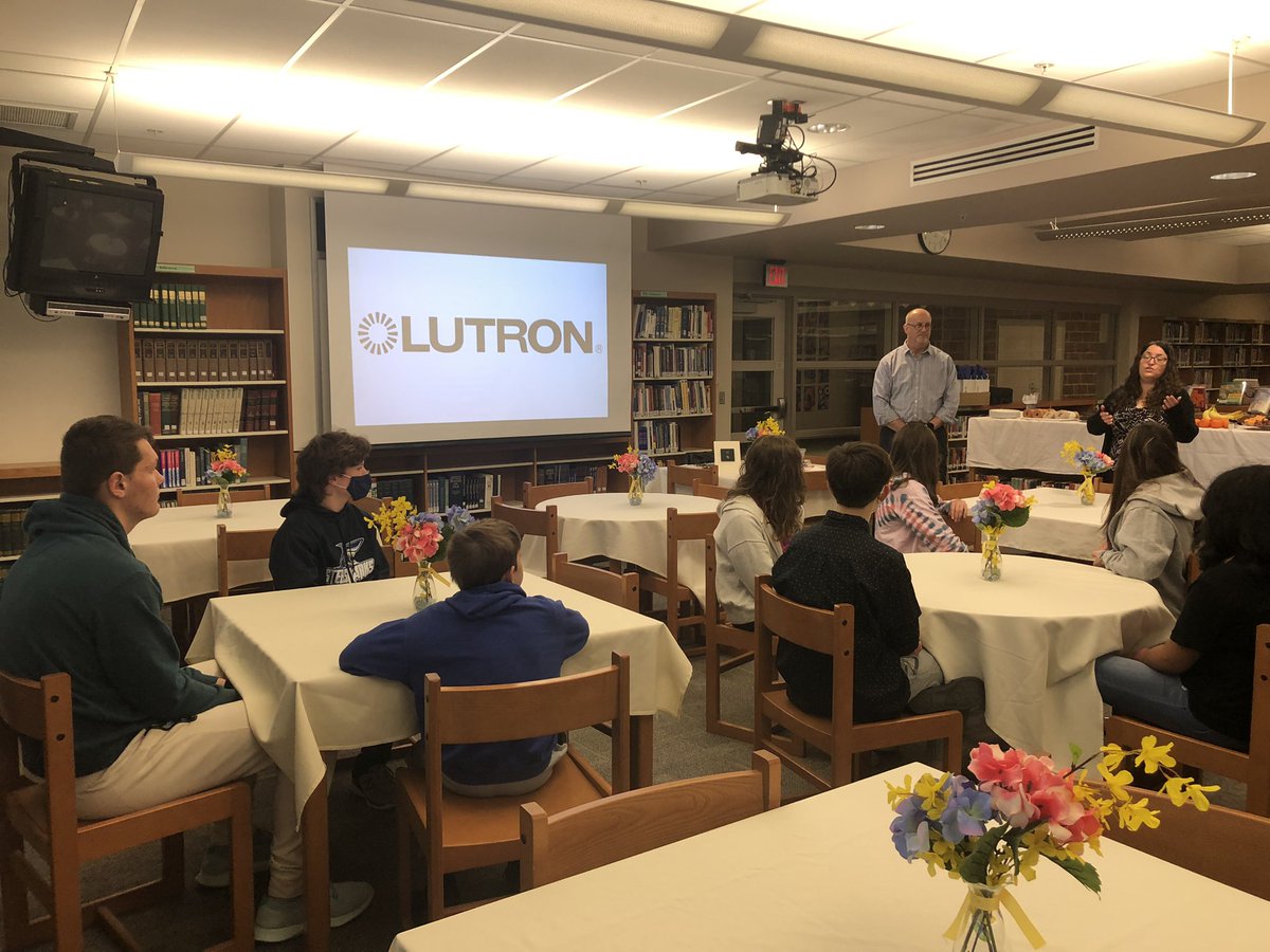NEMScommunity's tweet image. Our @WhatsSoCoolPA team welcomed Ken Borger from @Lutron to @BASDnortheast for a celebratory breakfast this morning! We are #NEproud of this group of students &amp;amp; their amazing teacher Ms. Shook. We can&apos;t wait to find out the results of the competition next week! @BethlehemAreaSD
