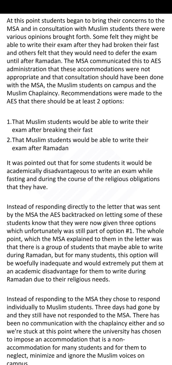 RuralBushDoc's tweet image. I&apos;ve been a chaplain at @usask since 2012. See my statement at @CTVNews&apos; request for insight on the current inadequate accommodation for the UofS campus Muslim community

This is not new, but represents the status quo of institutional #Islamophobia on campus

#equality #inclusion