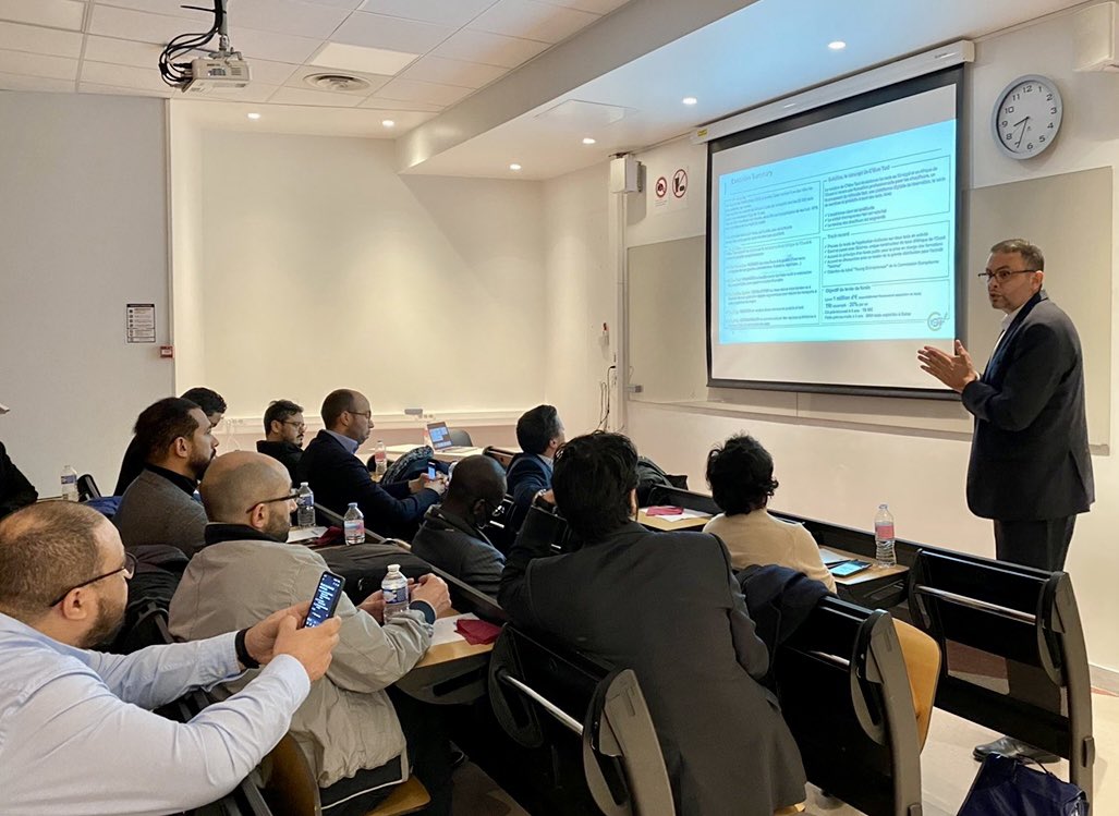 Merci <a href="/IPAGBS/">IPAG Business School</a> et sa chaire #entrepriseinclusive dirigée par  Maria Giuseppina Bruna et à <a href="/IQLtwitt/">isa quentin levy</a> pour leur accueil pour cette présentation de <a href="/CMonTaxi/">C Mon Taxi !</a>

Avec la présence de M Talla Niang, conseiller éco de l'ambassade du Sénégal à Paris

#RSE #ImpactSocial  #EntrepreneurDuMonde