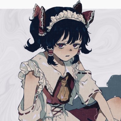 博麗霊夢 「#新しいプロフィール画像 」|餅千歳🔪🥩例大祭い10aのイラスト