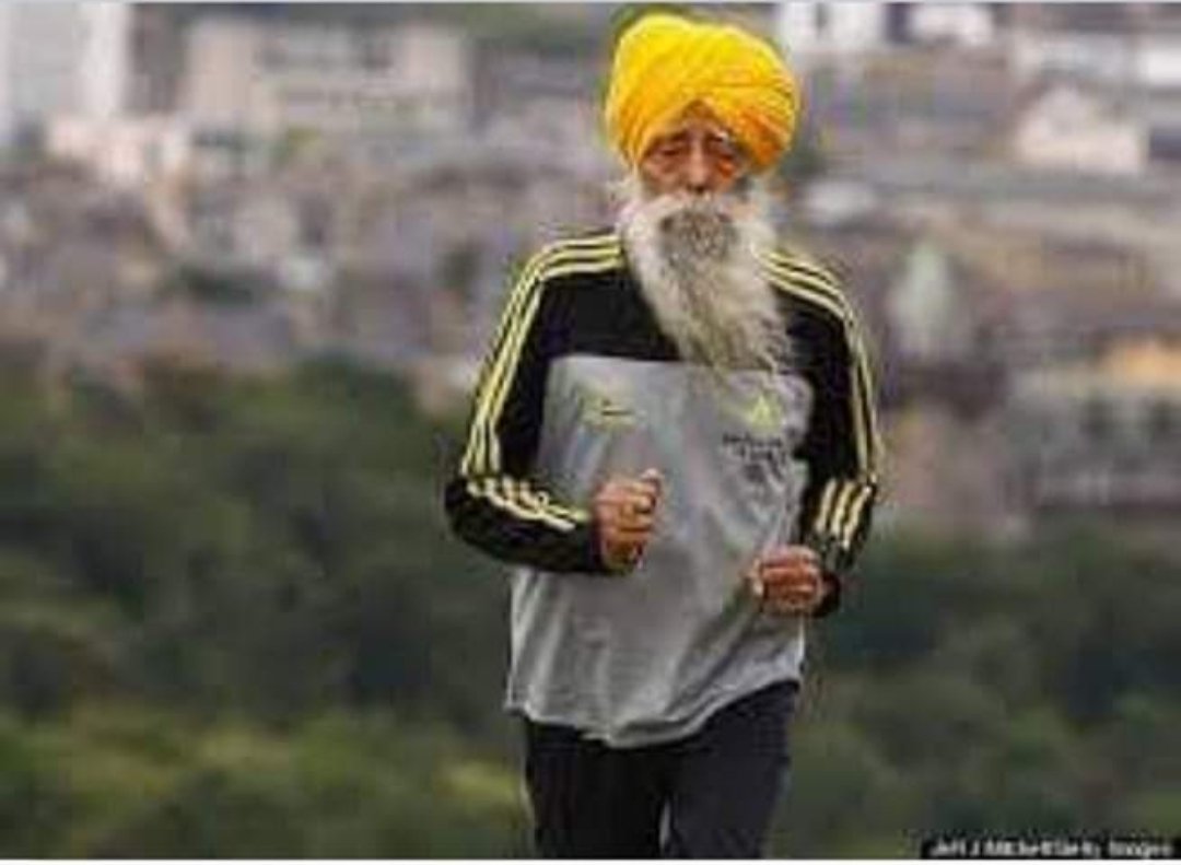 GazGoFast's tweet image. Can't run a Marathon? What's your excuse?

Happy 111th Birthday to Fauja Singh. Worlds Oldest Marathoner.

His Story has been Told in a Comic Book Format in the Book FAUJA SINGH KEEPS GOING