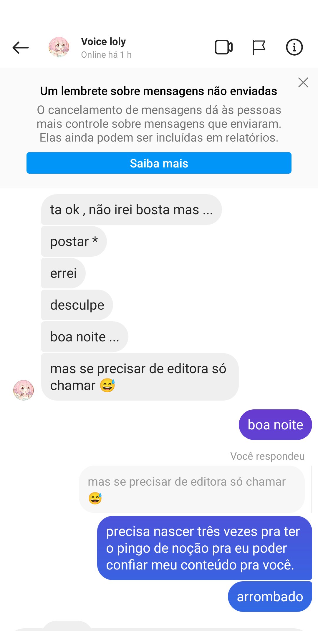 Bate-Papo com Loly 