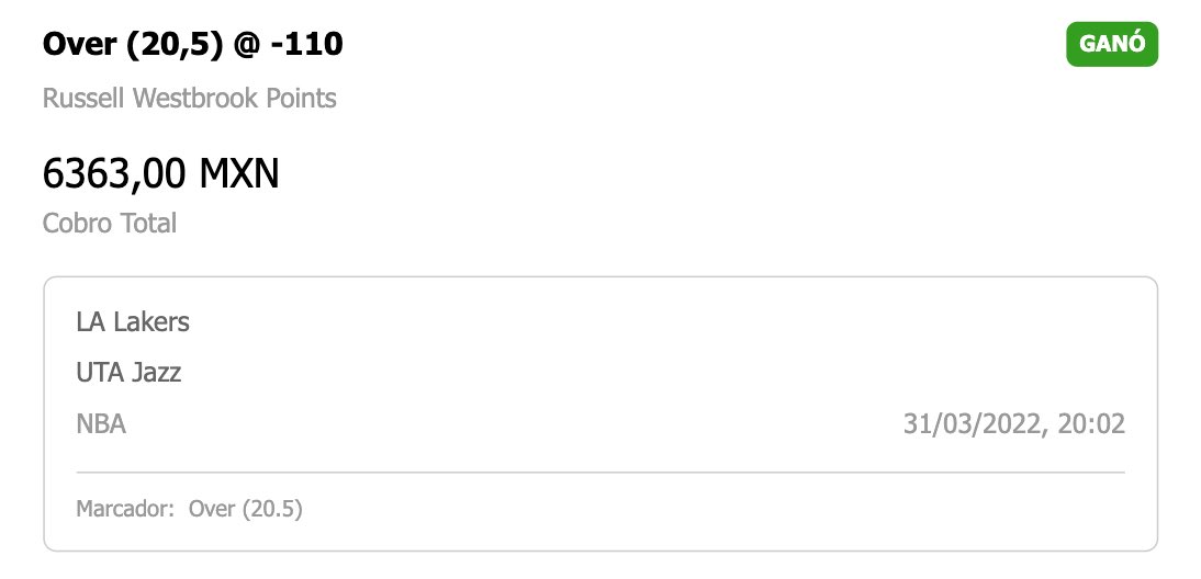 DiasPerfectos's tweet photo. CERRAMOS MARZO ON FIRE 🔥
¡2do DÍA PERFECTO SEGUIDO!

✅ VIP: +14 unidades (+70% bank)
✅ Stairway: +$20,300 (+203%)
✅ Asegurados: +425% [2022] 

Te comparto de mis ganancias…
$1,000 depositados a tu cuenta entre los que dejen su ❤️ en este tweet

Mañana iniciamos ABRIL info DM https://t.co/vo8Torz1Dz
