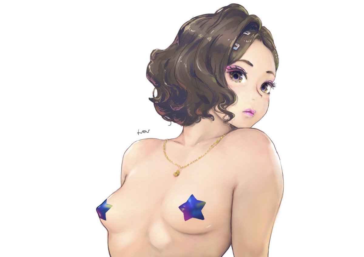 見栄さんツーンッ‼︎ 
シールなしver.はPatreonの方にアップ。https://t.co/ISObc4FJiR 