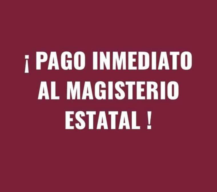 samuel_beni's tweet photo. Una vez más el magisterio estatal sin pago en Zacatecas. https://t.co/39gJbUoqP1