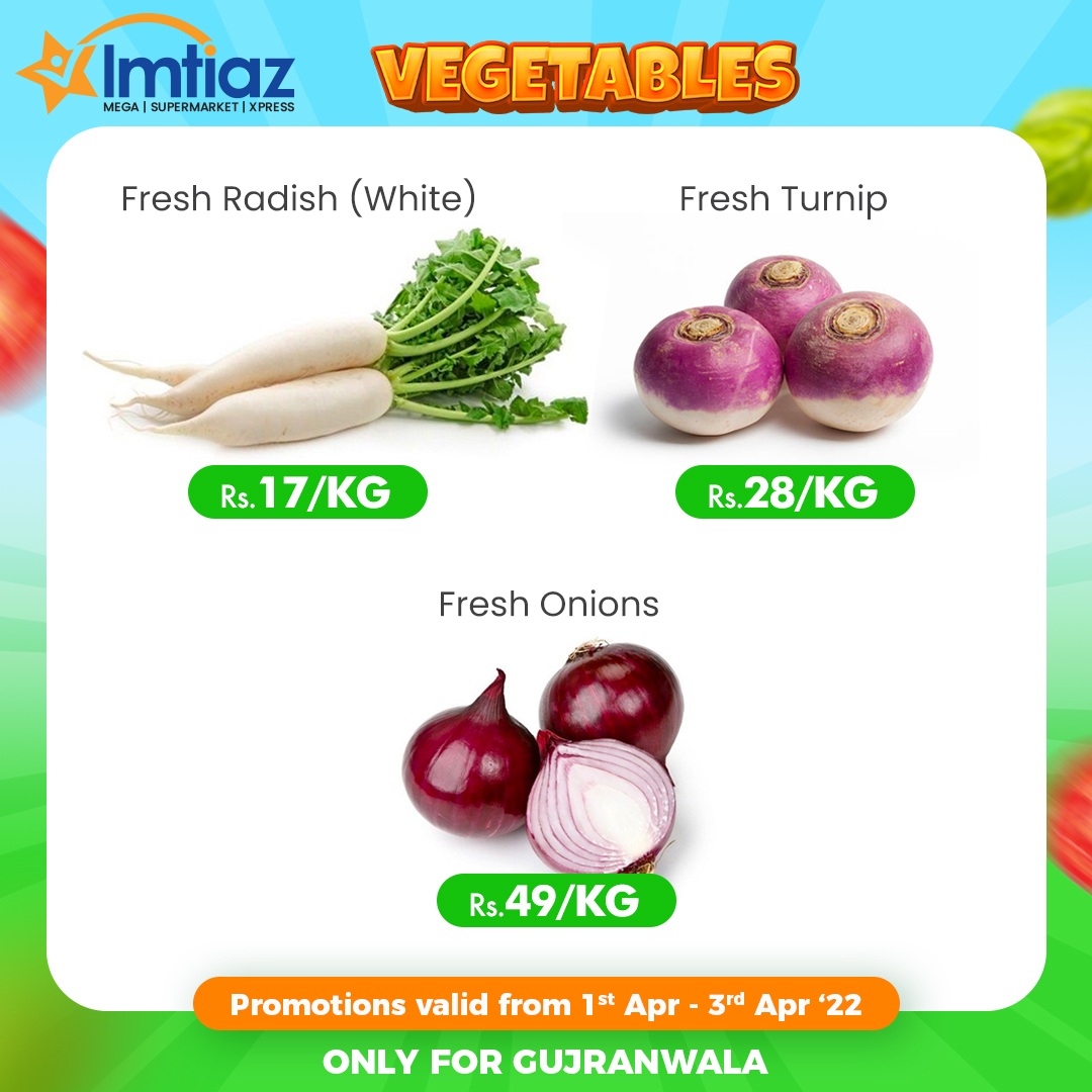 imtiazstores's tweet photo. Another exciting weekend is here with promotions that you donβt want to miss! So visit Imtiaz Store to pick quality fruits & vegetables at discounted rates now! π₯π
#ImtiazStores #WeekendPromotion #WowWeekend https://t.co/xtKmWUIbEP