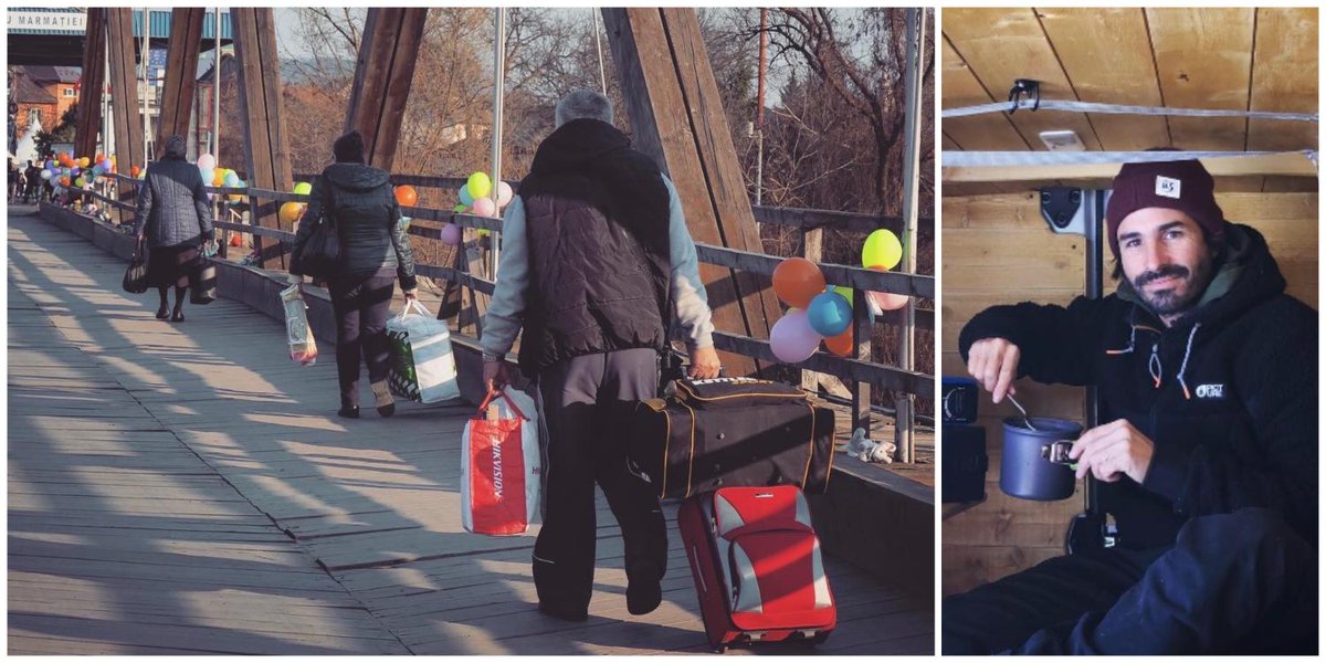 leJDD's tweet photo. « Une guerre aux portes de lʼEurope » : à travers un carnet de bord que diffuse le JDD, lʼécrivain et ex-champion de surf Damien Castera raconte son voyage pour aider les réfugiés d’Ukraine https://t.co/0wuoGOJl0e https://t.co/DeXzSVKVRe