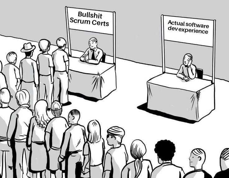 And that line goes out the door and into the street…