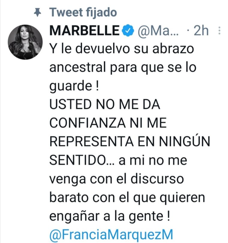 Vivianaprzt's tweet photo. Lastima que para el cerebro y el alma no hay cirugía estética 🤷🏻♀️ #MarbelleRacista
#MiViceEs
#FranciaLaViceDelCambio https://t.co/ix8N26JnwS