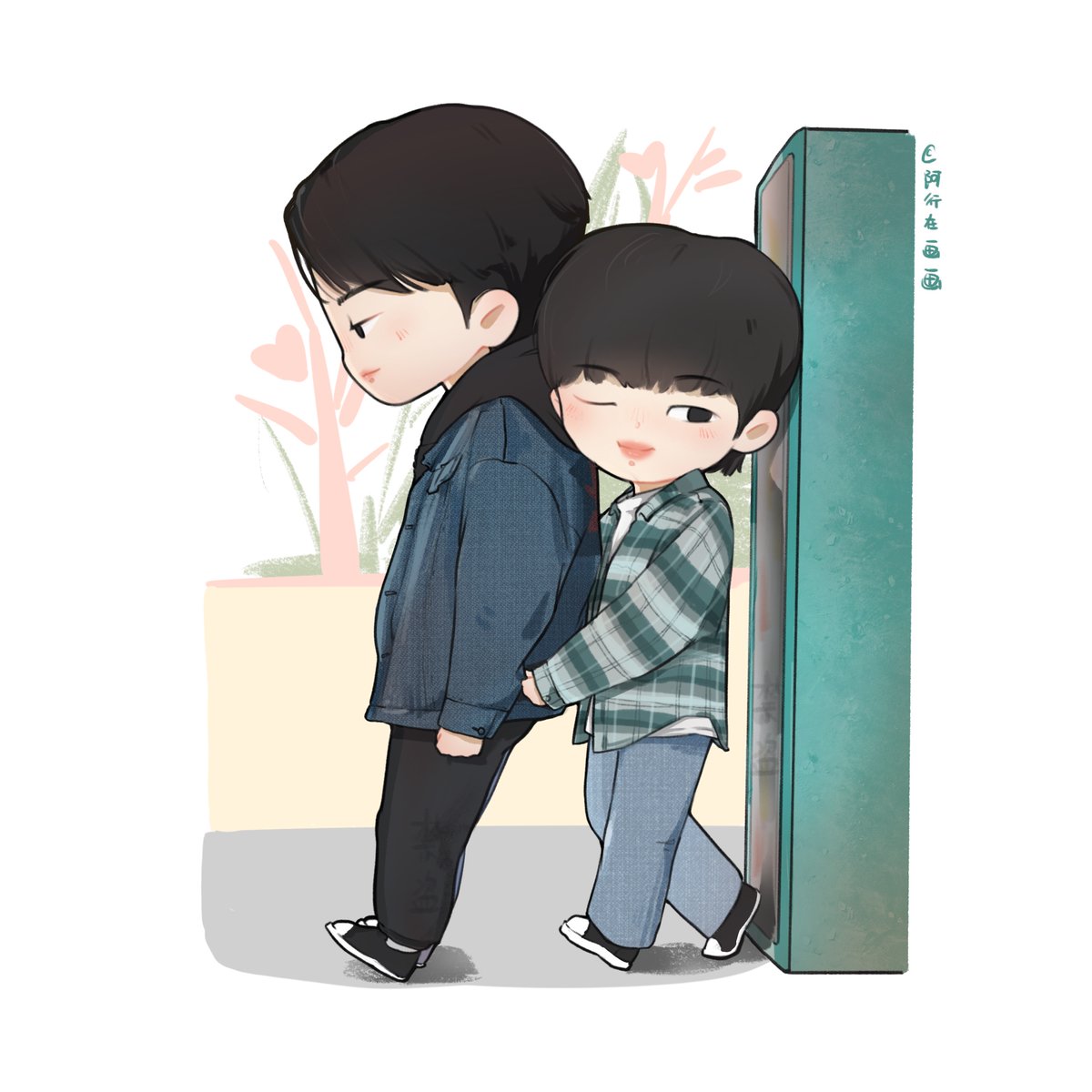 chichu0109's tweet photo. 真的很喜欢花絮的栖含跟宰璨
可头像壁纸，其他禁一切
#시맨틱에러 
 #SemanticError #박서함 #박재찬 #솸찬 https://t.co/akMhabr8Bi