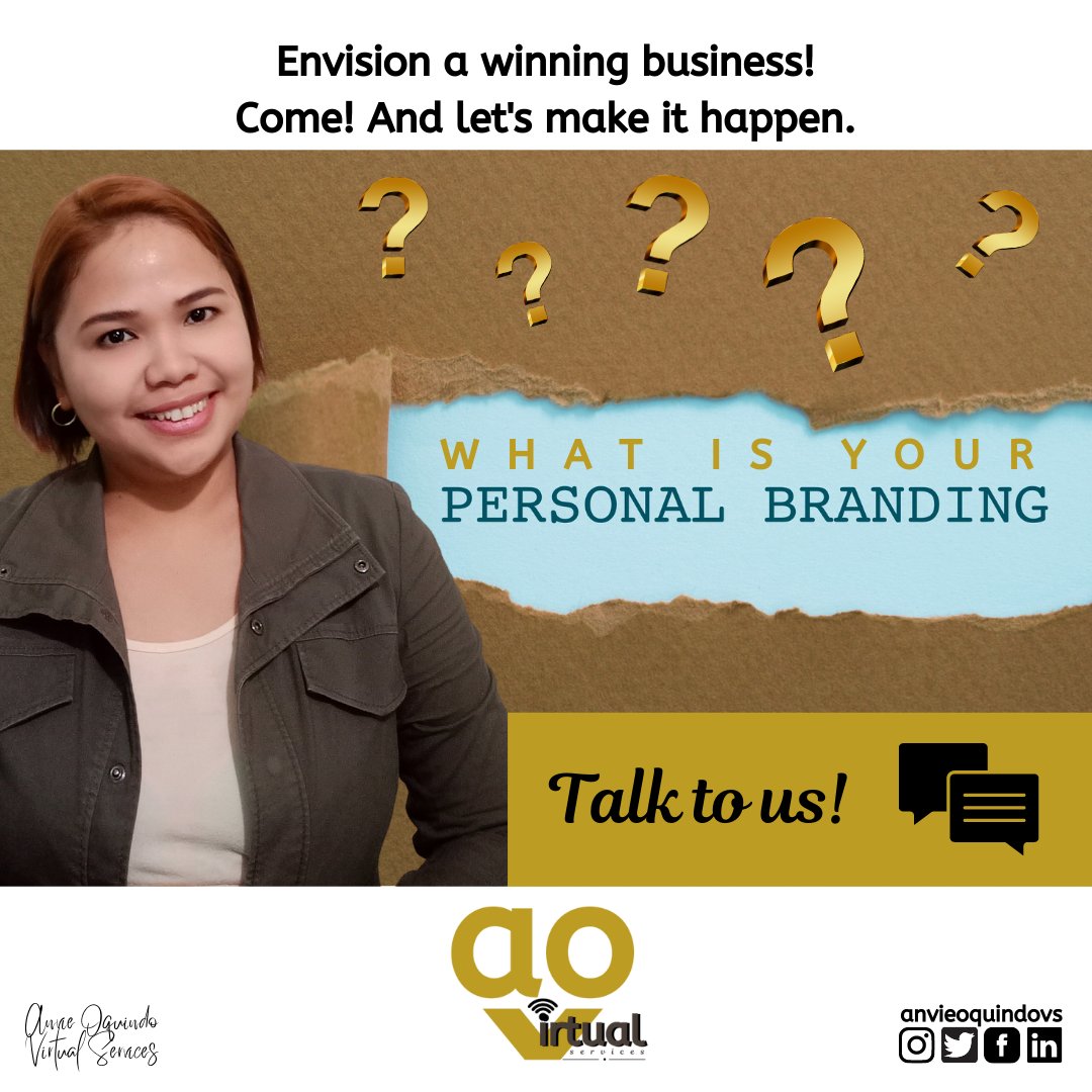 anvieoquindoVS's tweet photo. Showing off your personal branding to the world is a big step in brand awareness.💯🏆
Create your own brand now! Show off to the world!
I could help you with that.
Talk to me, let's discuss this further.
#smmanvieoquindo
#brandingkit
#personalbrandtips
#brandingidentity https://t.co/CG2DTAvYVZ