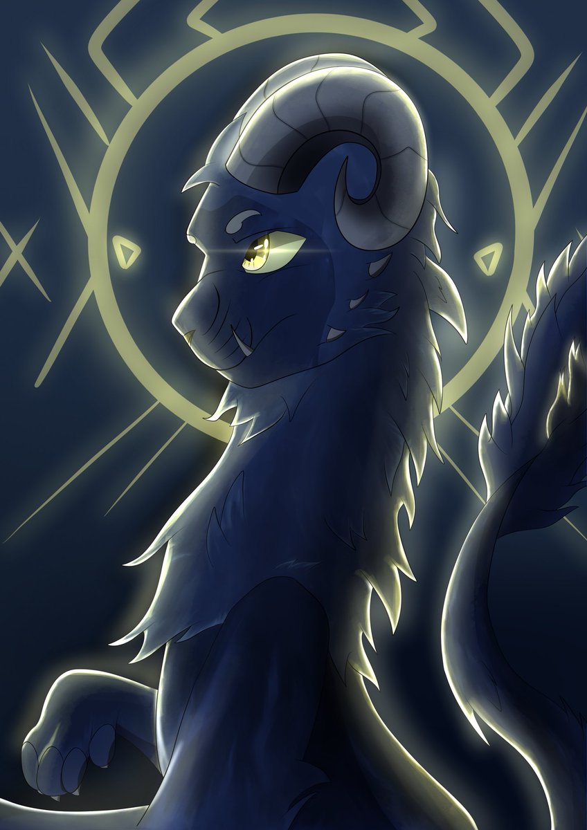 Figured I’d post a piece I did for a friend on discord, or their alien noodle boi, Forfeit!