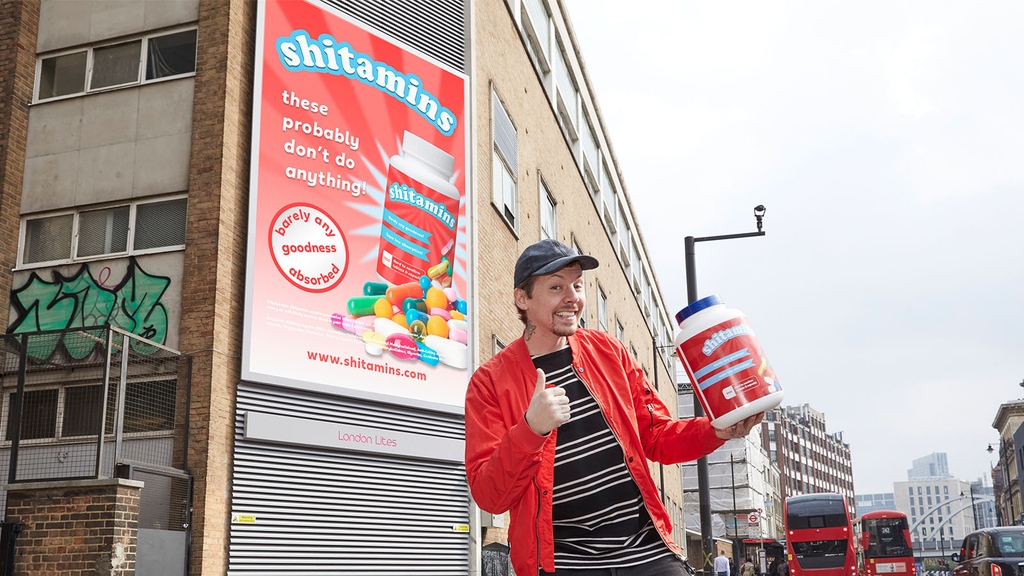 Introducing Shitamins! Our brand new pills that probably only have about 5-15% nutrient absorption 💥 💊

With added bulking agents and barely any goodness whatsoever, all you need to take is a huge bowlful each morning! 🙌

Ready to discover Shitamins? - bit.ly/3tUcbn9